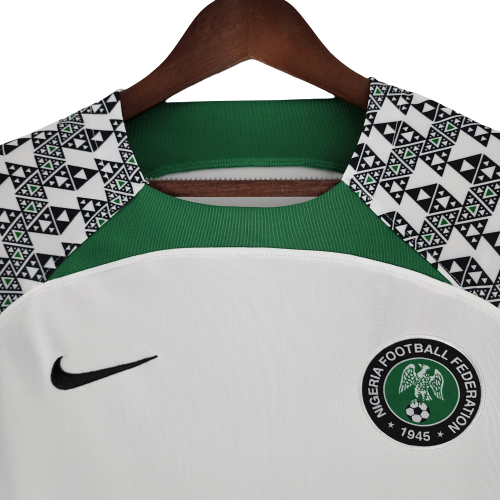 Maillot de l'équipe nationale du Nigeria domicile 2022 - blanc