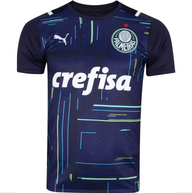 Palmeiras 21/22 Goalkeeper Shirt - Blue