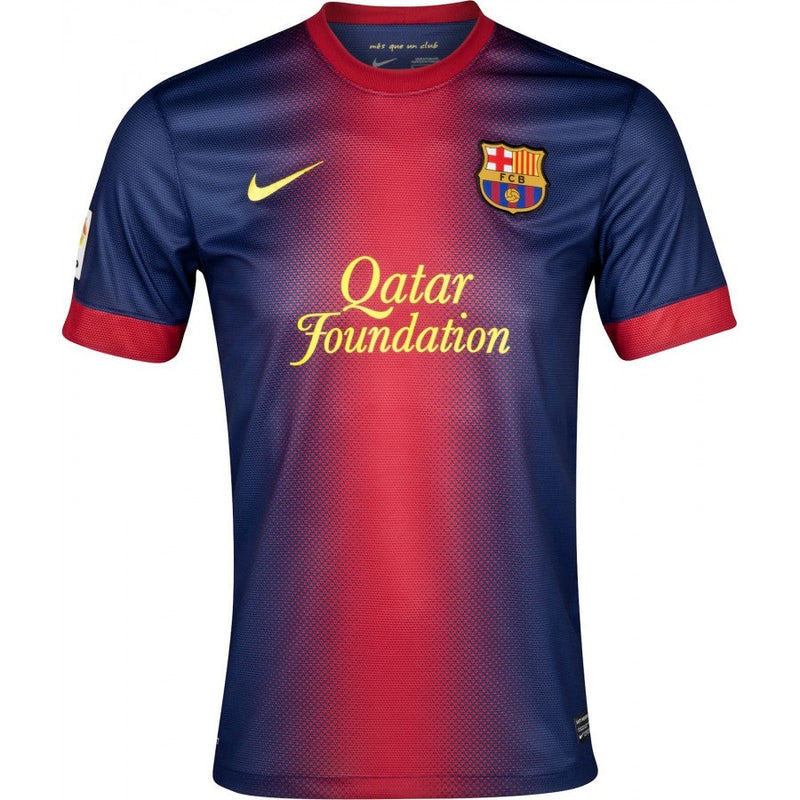 Barcelona Retro 2012/2013 Jersey - Blue and Green