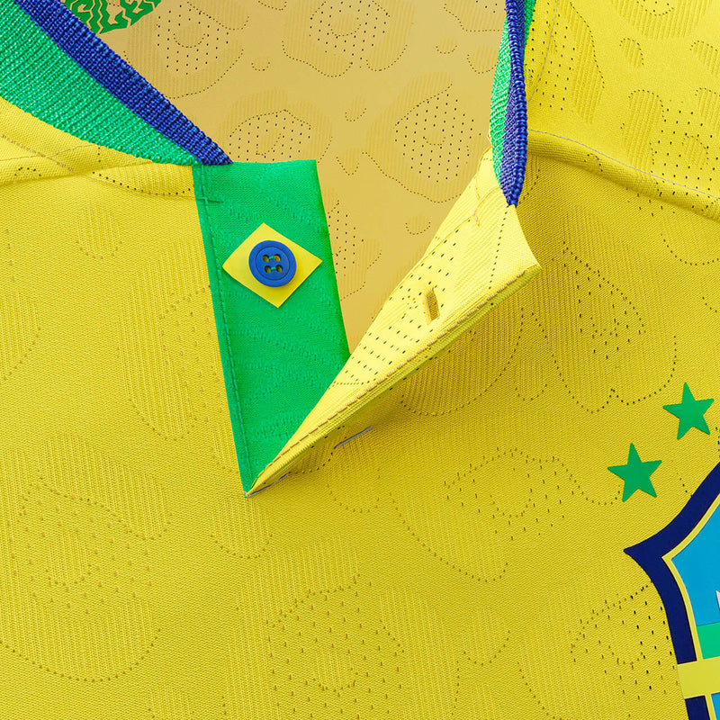 Brazil I National Team Shirt [With Patch] 22/23 - Yellow