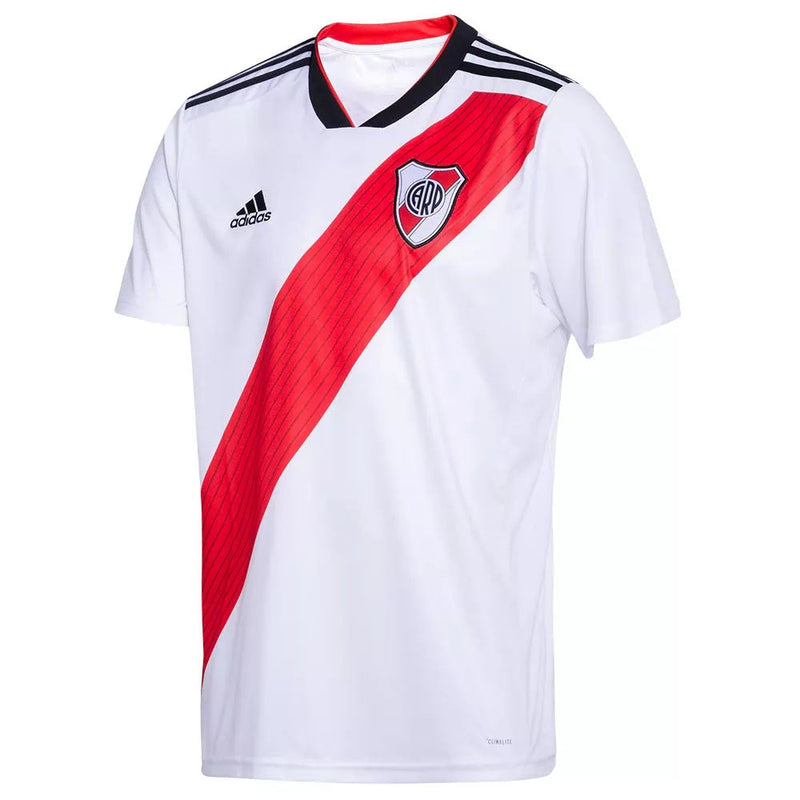 Camisola River Plate I 18/19 - Branco e Vermelho