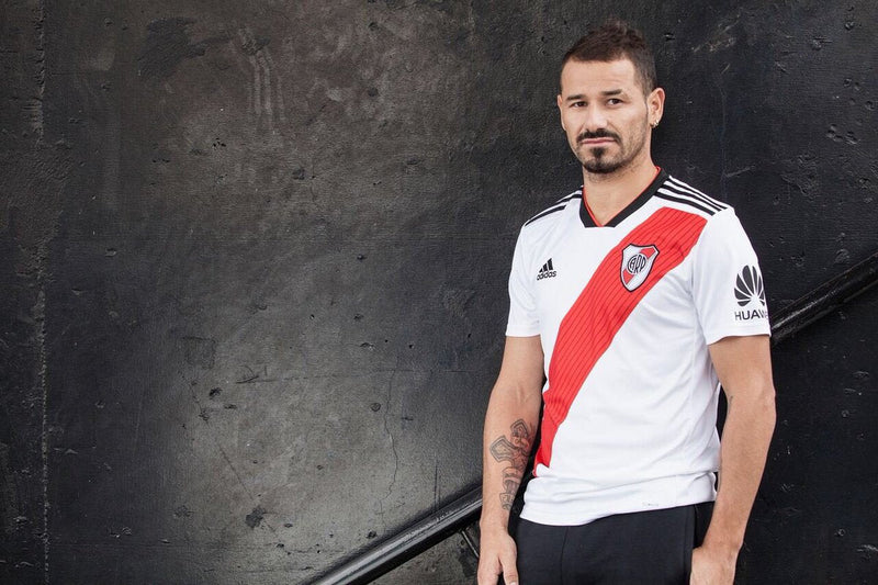 Maillot River Plate I 18/19 - Blanc et Rouge