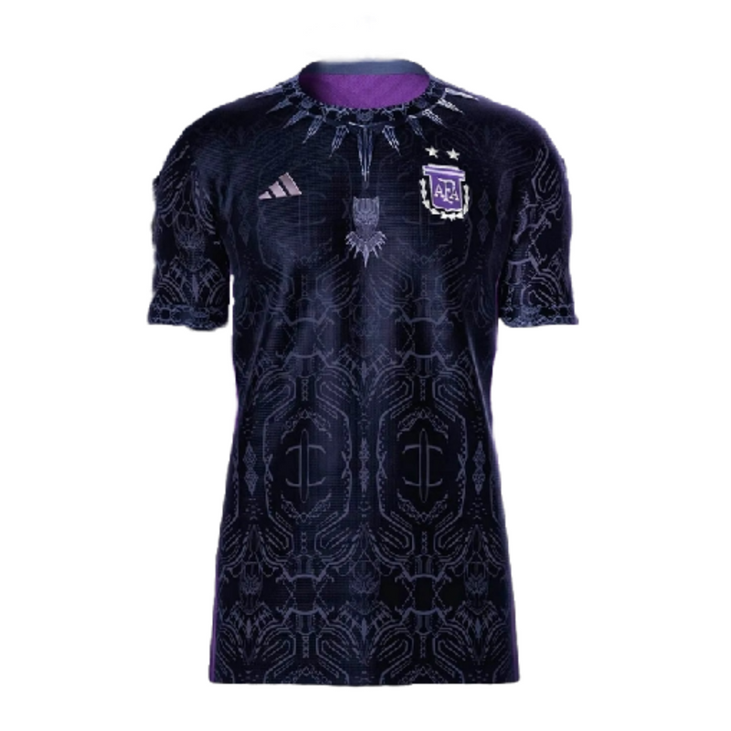 Argentina Wakanda National Team Jersey [Black Panther] 2022 - Purple