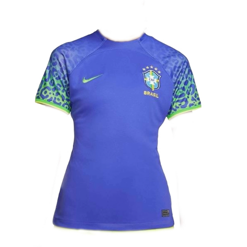 Camisola Feminina Seleção Brasil II 22/23 - Azul