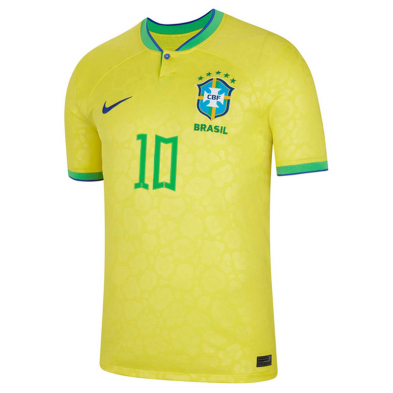 Maillot équipe nationale du Brésil I 22/23 - Jaune - [Neymar Jr