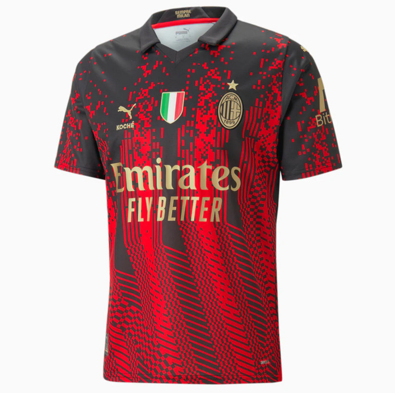 Maillot AC Milan 23/24 x Koeche - Rouge
