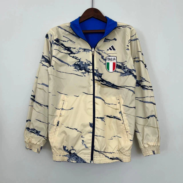 Italy 23/24 windbreaker - Blue and White - Reversible