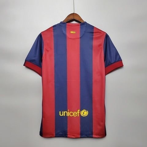 Barcelona Retro 2014/2015 Jersey - Blue and Green