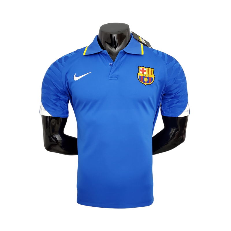 Blue Barcelona Polo Shirt - Men