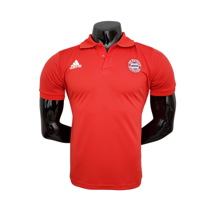 Camisola Polo Bayern de Munique Vermelha - Masculina