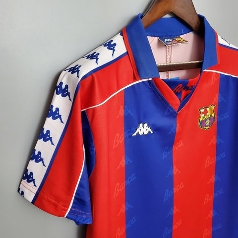Barcelona Retro 1992/1995 Jersey - Blue and Red