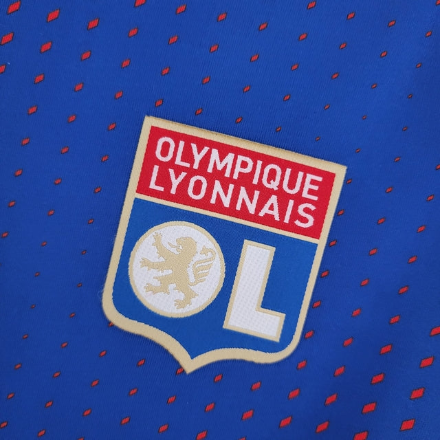 Camisola Olympique Lyon IV 22/23 - Azul
