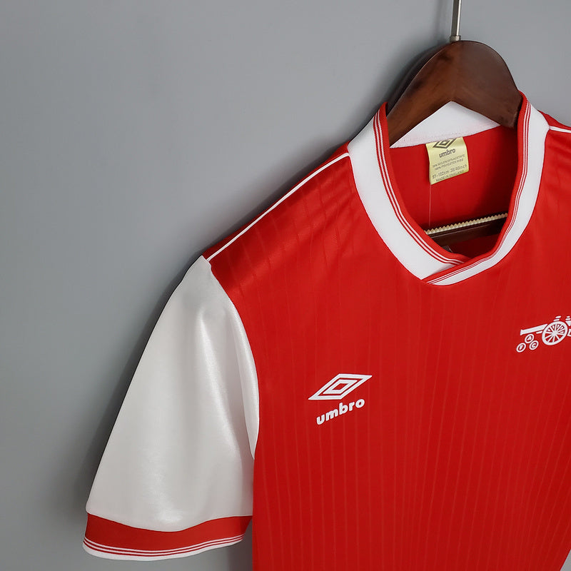 Maillot Arsenal Retro 1983/1986 - Rouge et Blanc
