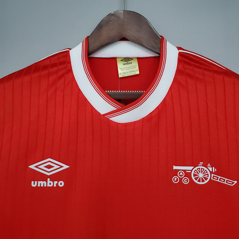 Arsenal Retro 1983/1986 Shirt - Red and White