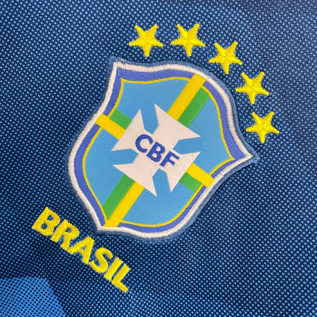 Camisola Feminina Seleção Brasil II 21/22 - Azul
