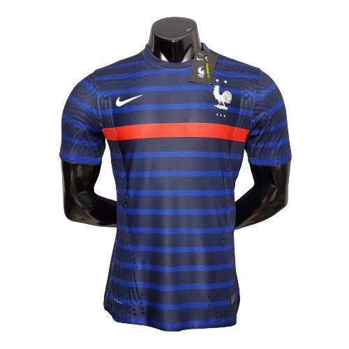 France Home 2021 Jersey - Men's Player Blue