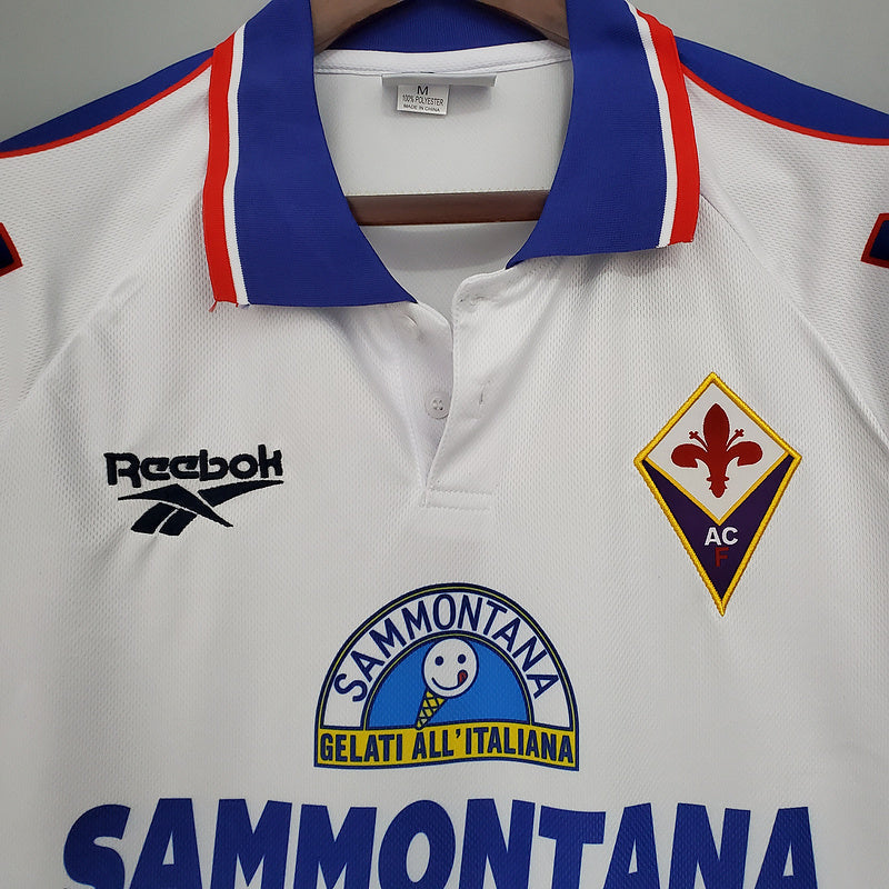 Fiorentina Retro 1995/1996 White Jersey - Reebok