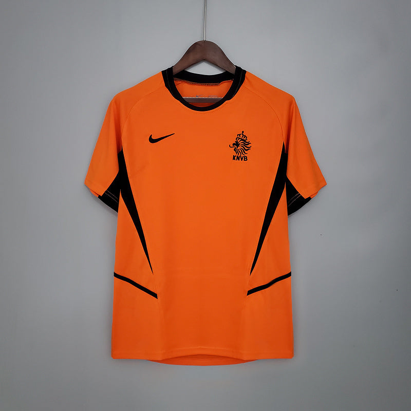 Netherlands Retro 2002 Jersey - Orange