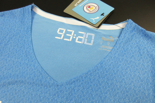 Manchester City Home 21/22 Shirt - Men's Player Blue