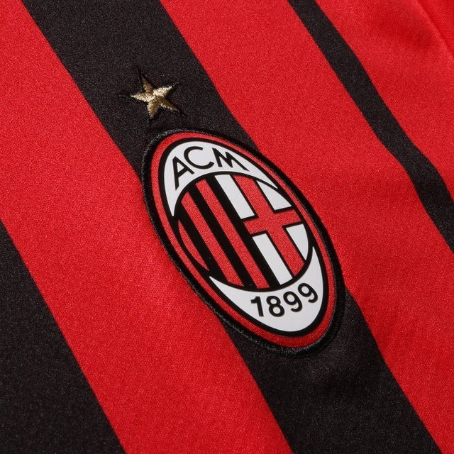 AC Milan Home 21/22 Jersey - Black and Red