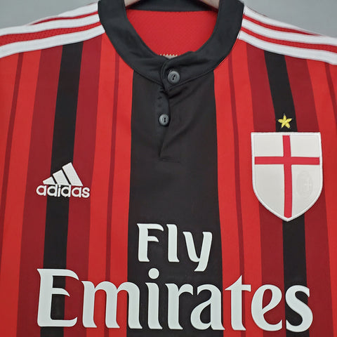 Maillot Rétro AC Milan 2014/2015 - Rouge et Noir