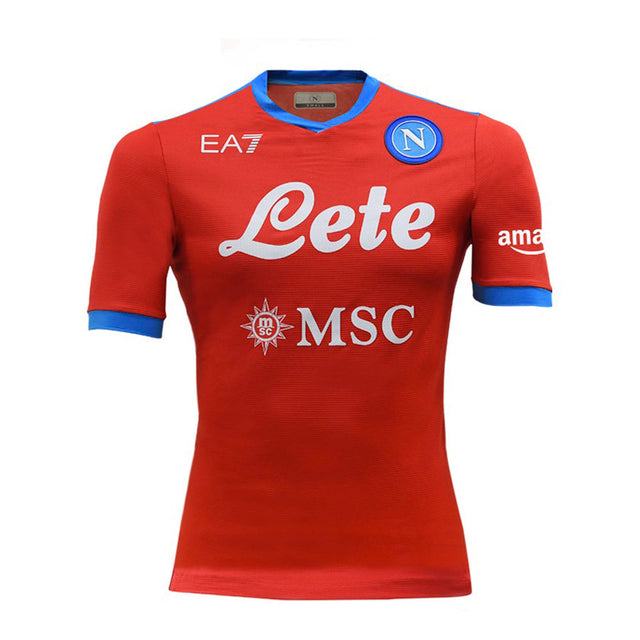 Napoli IV 21/22 EA7 Jersey - Red
