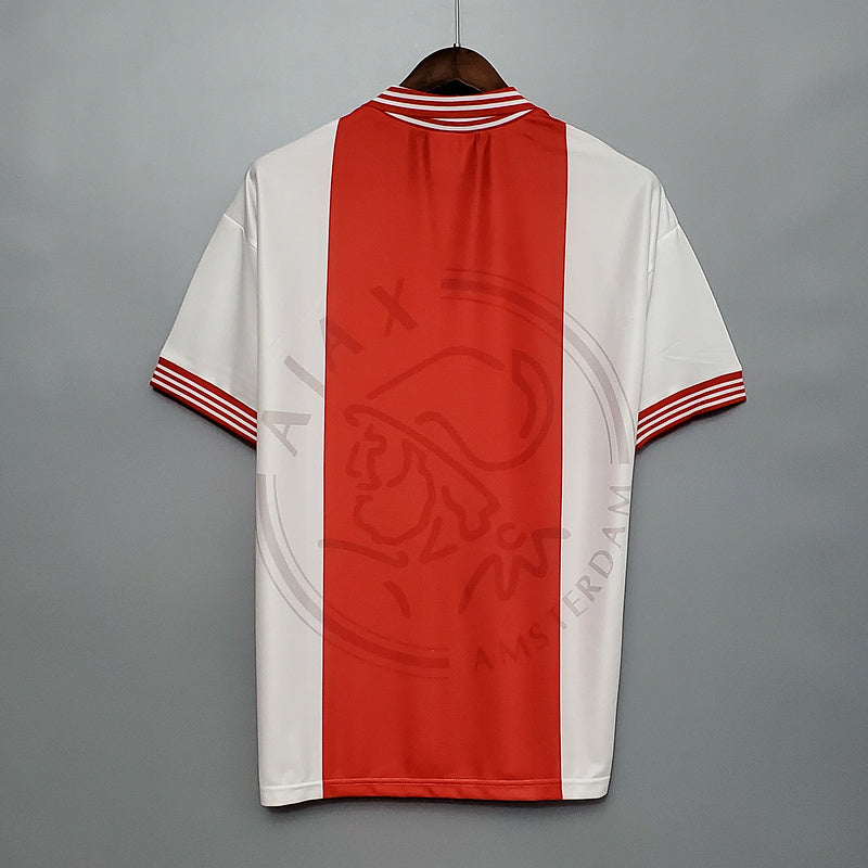 Camisola Ajax Retrô 1995/1996 - Vermelha e Branca