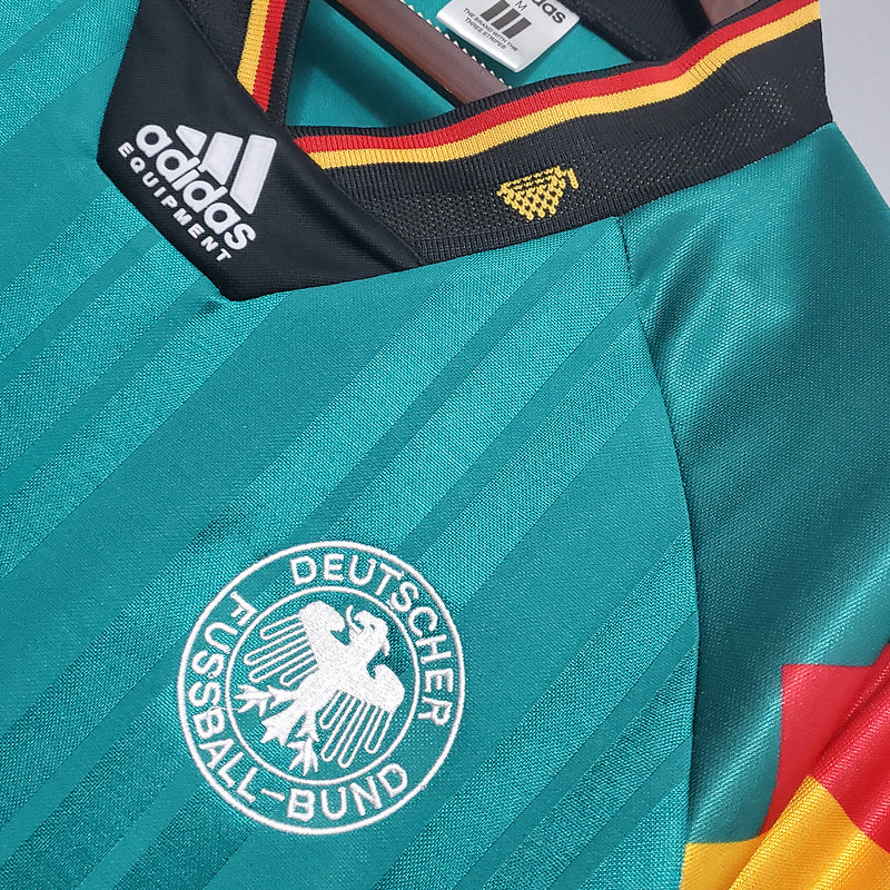 Camisola Seleção Alemanha Retrô 1992 - Verde