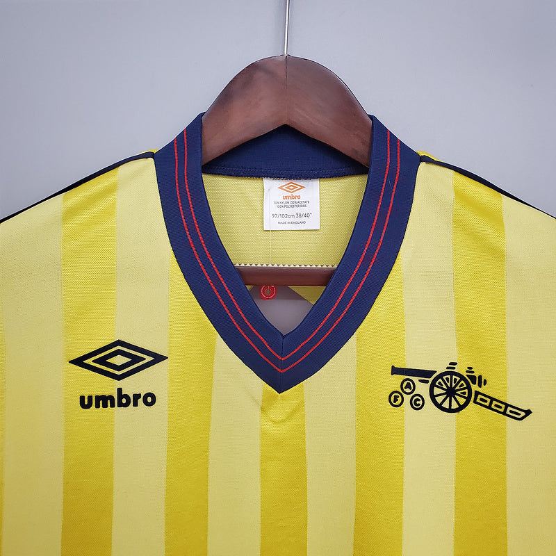 Arsenal Retro 1983/1986 Jersey - Yellow