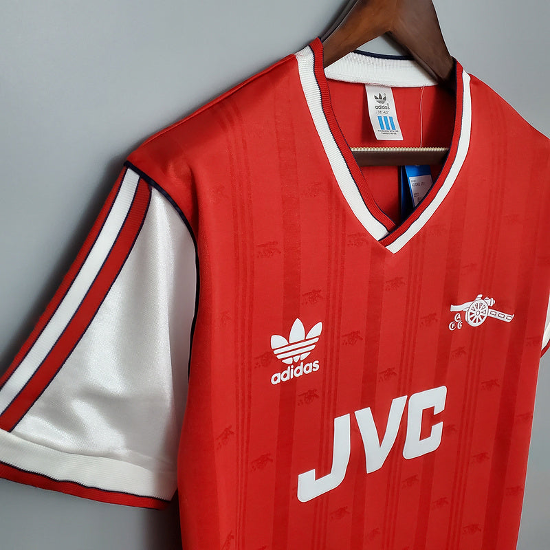 Maillot rétro Arsenal 1988/1989 - Rouge