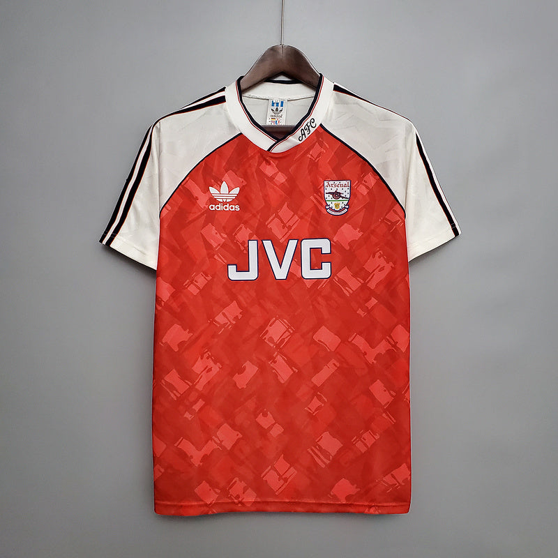 Camisola Arsenal Retrô 1990/1992 - Vermelha