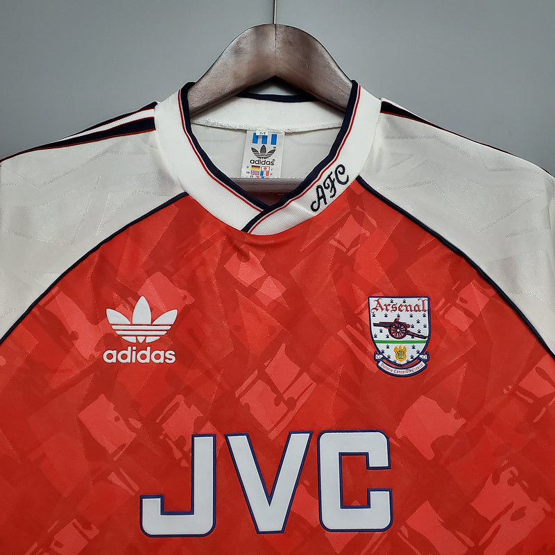 Maillot Arsenal Rétro 1990/1992 - Rouge