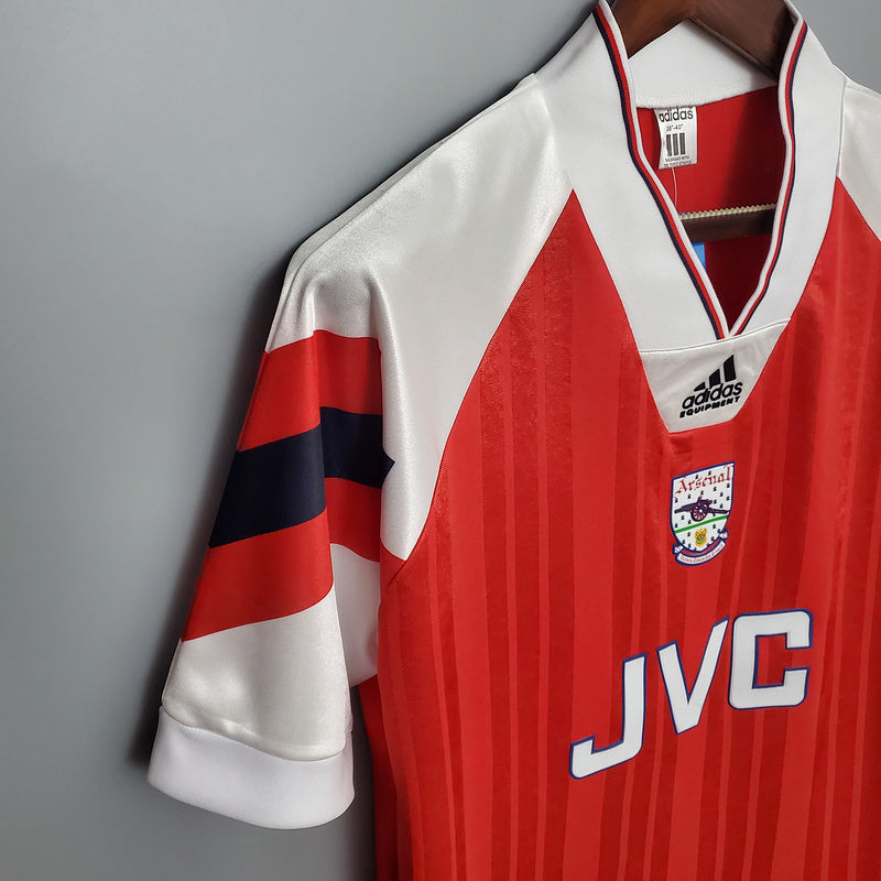 Camisola Arsenal Retrô 1992/1993 - Vermelha