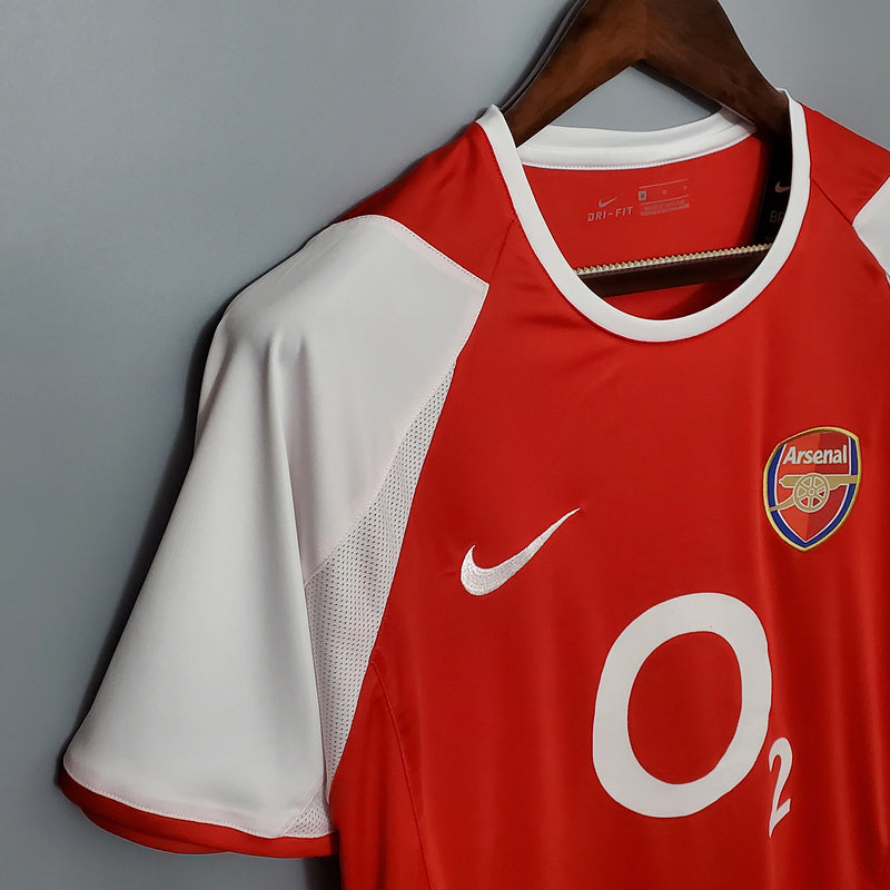 Arsenal Retro 2002/2004 Shirt - Red