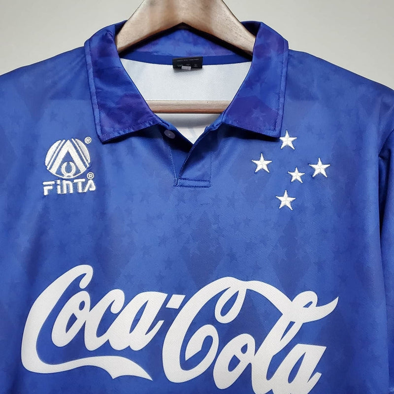 Cruzeiro Retro 1993/1994 Jersey Blue - Finta