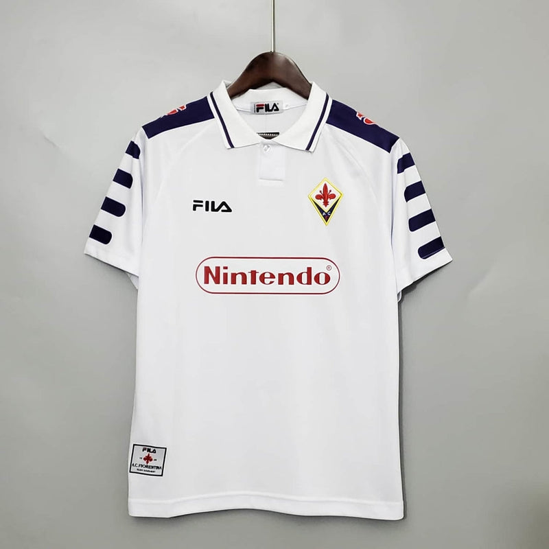 Fiorentina Retro 1998 White Jersey - Fila