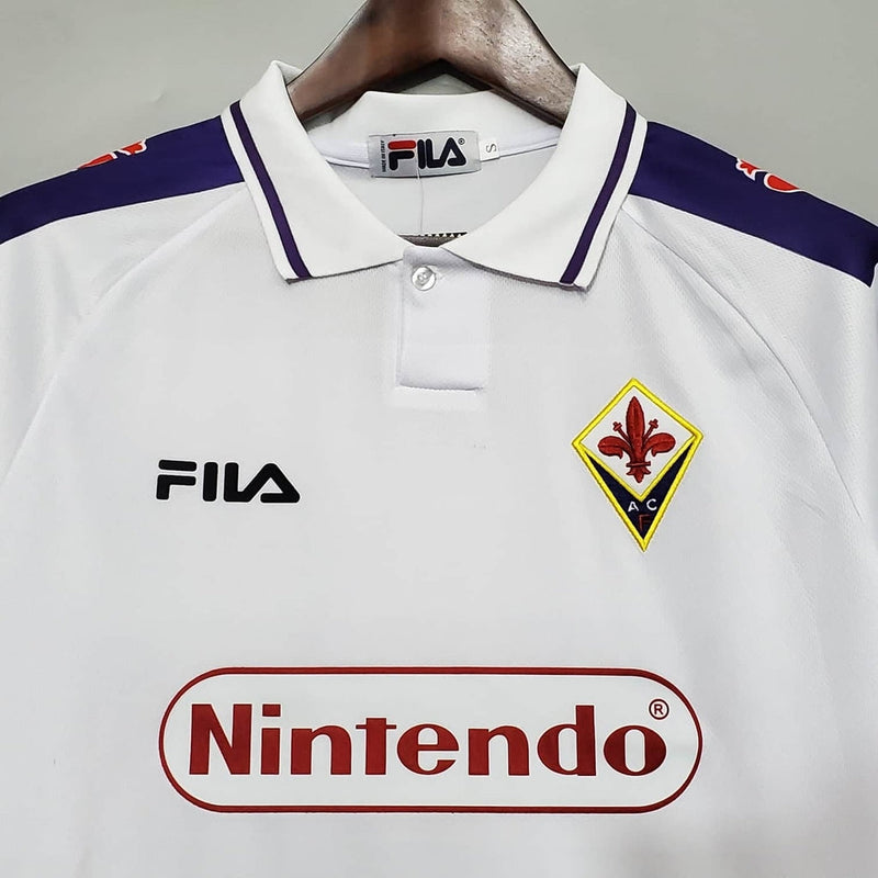 Fiorentina Retro 1998 White Jersey - Fila