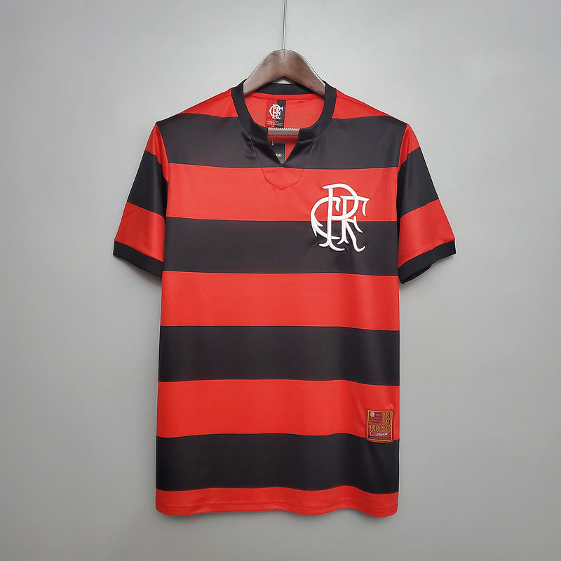 Flamengo Retro 1978/1979 Red and Black Jersey