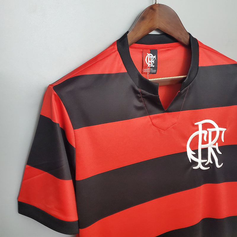 Maillot Flamengo Retro 1978/1979 Rouge et Noir