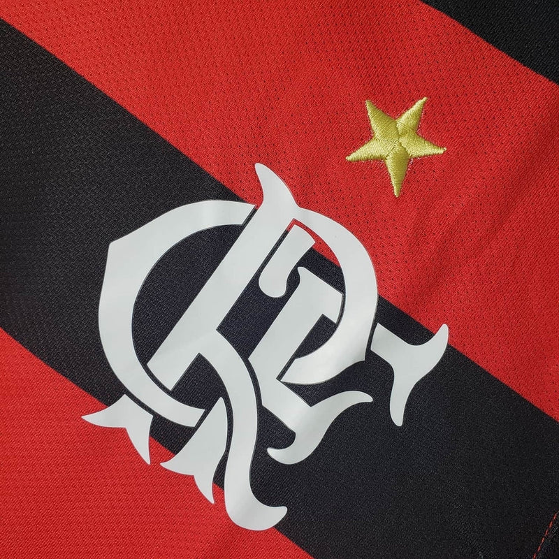 Flamengo Retro 2009 Red and Black Jersey -