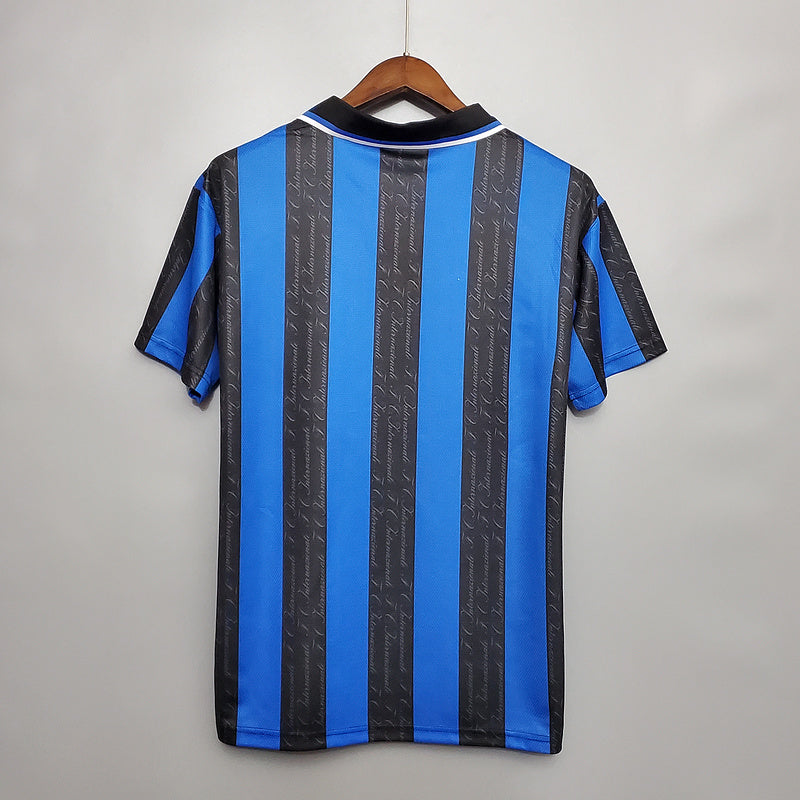 Maillot rétro Inter Milan 1997/1998 - Bleu et Noir
