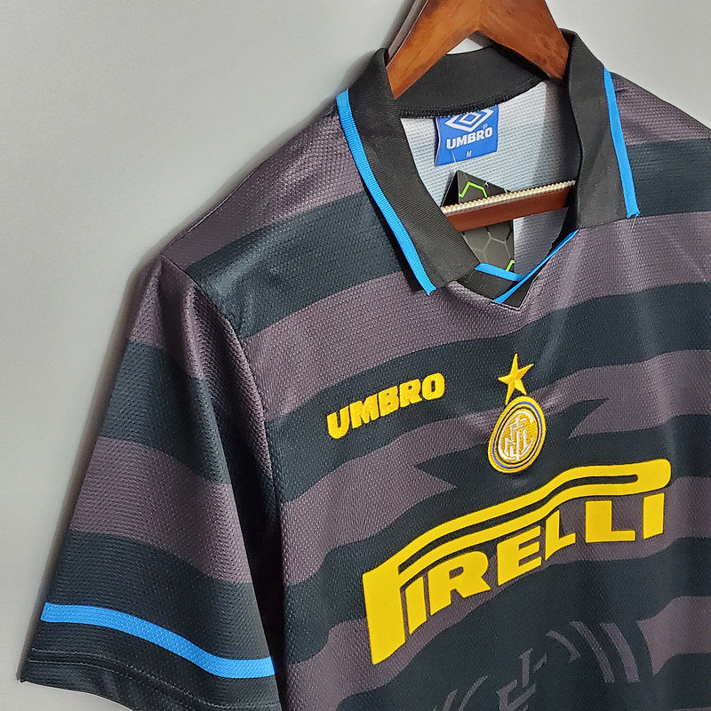 Maillot rétro Inter Milan 1997/1998 - Gris