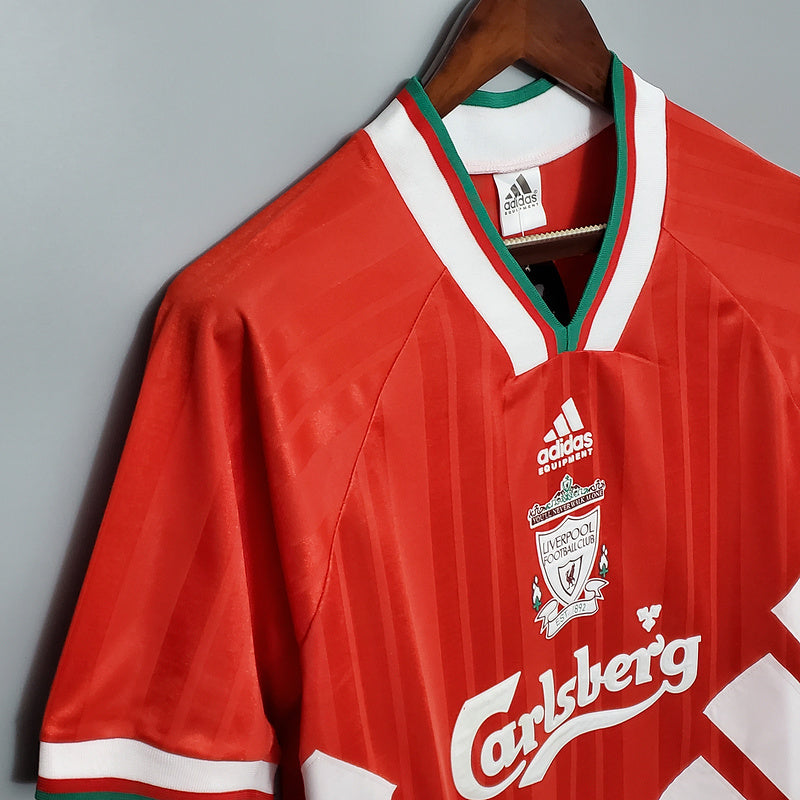 Camisola Liverpool Retrô 1993/1995 - Vermelha