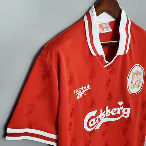 Camisola Liverpool Retrô 1996/1997 Vermelha - Reebok