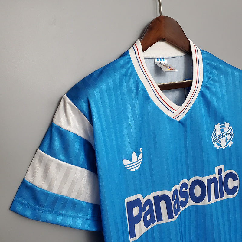 Marseille Retro 1990 Sweater Blue -