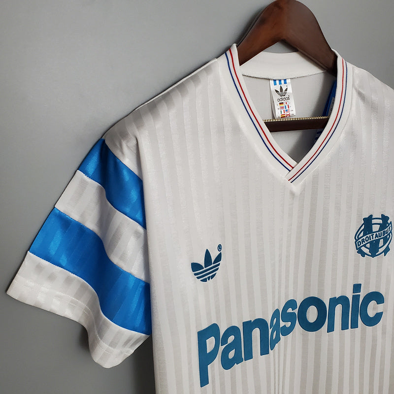 Marseille Retro 1990 White Sweater -