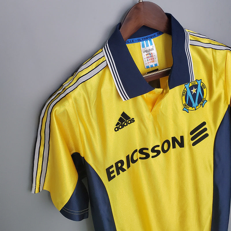 Marseille Retro 1998/1999 Yellow Jersey -