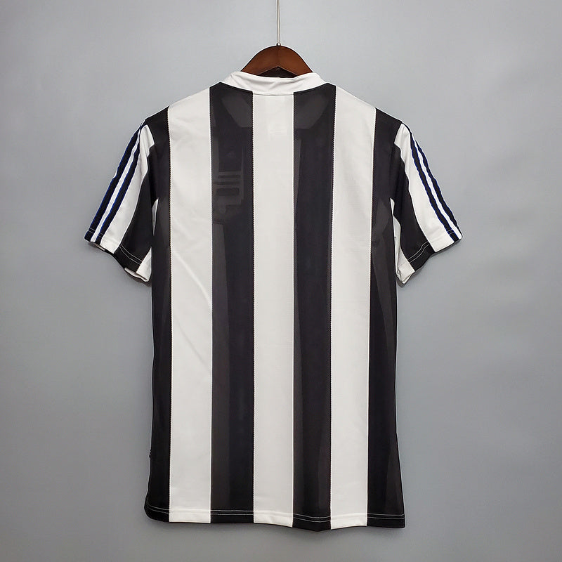 Newcastle Retro 1995/1997 Jersey - Black and White