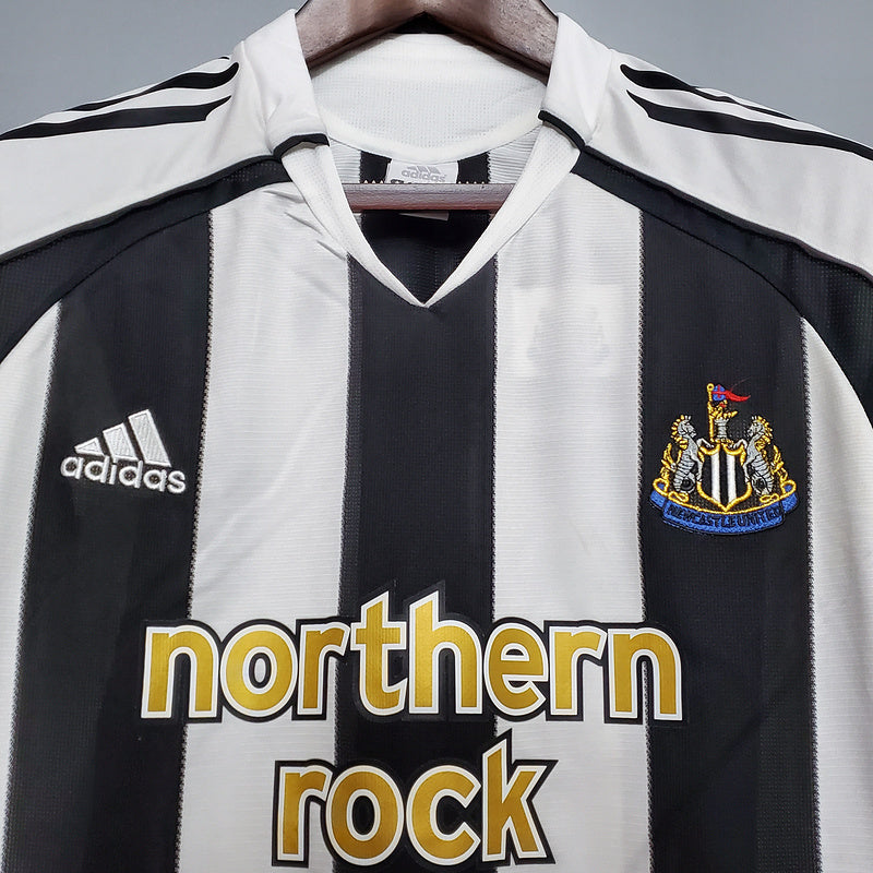 Newcastle Retro 2005/2006 Jersey - Black and White