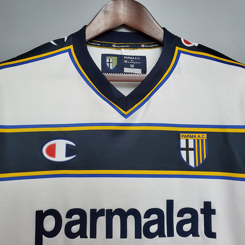 Camisola Parma Retrô 2002/2003 Branca - Champion